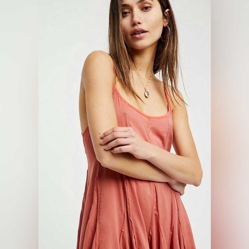 Free People Godet Trapeze Dress size small